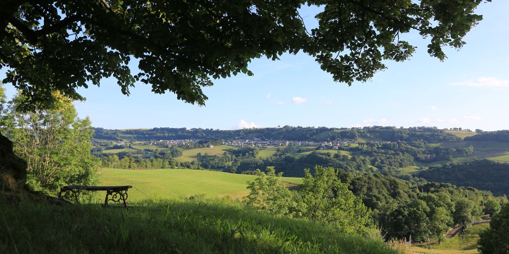 Photo du village de Saint-Cernin Cantal