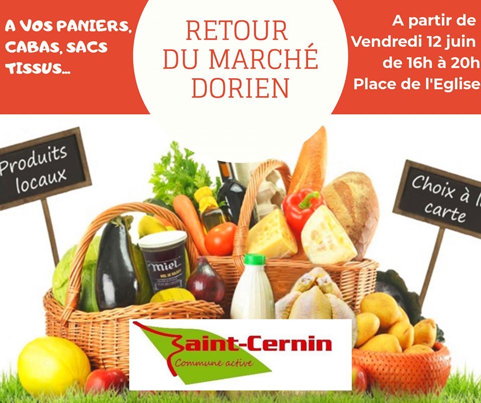 Sain-Cernin - CANTAL - Marché